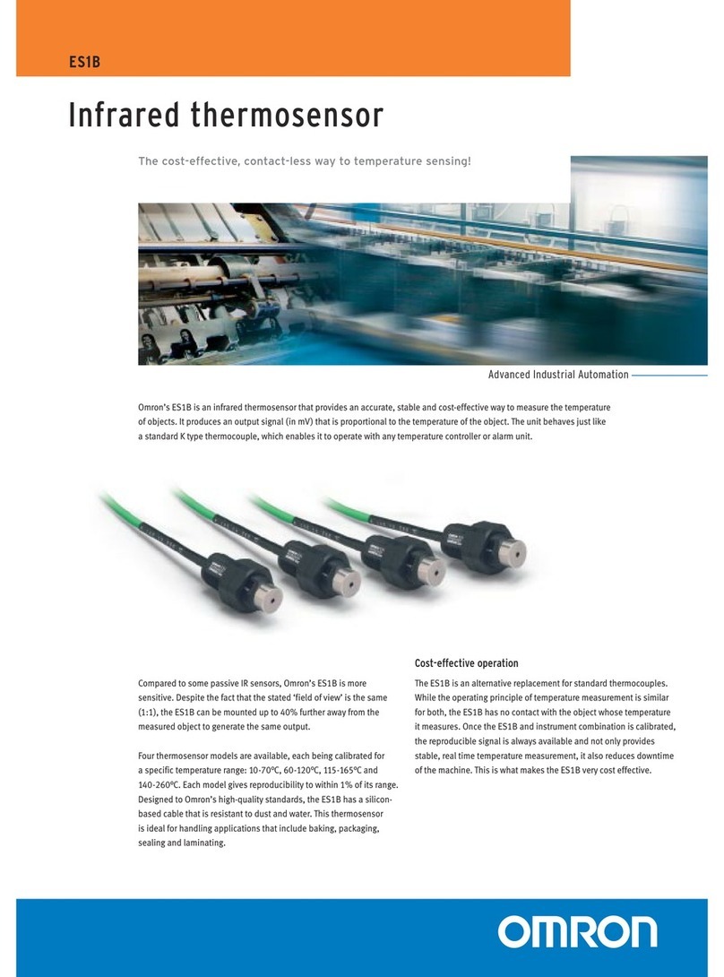 Omron ES1B User manual