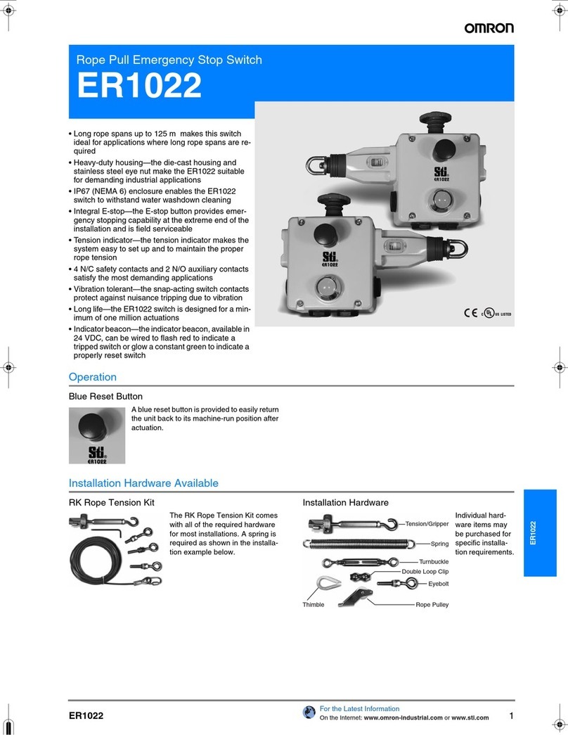 Omron ER1022 datasheet