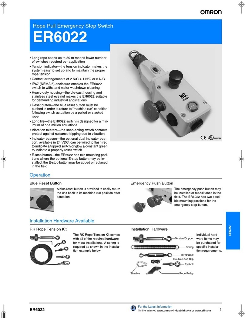 Omron ER6022 datasheet