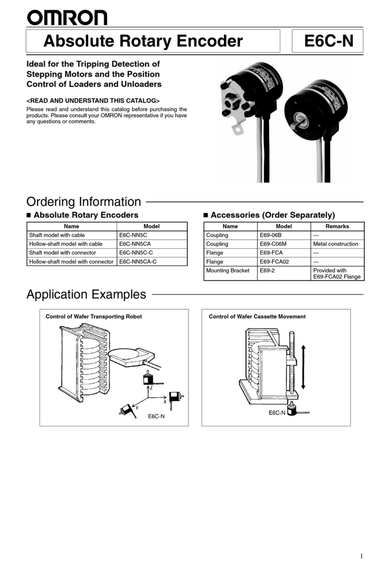 Omron E6C-N - datasheet Omron E6C-N - datasheet
