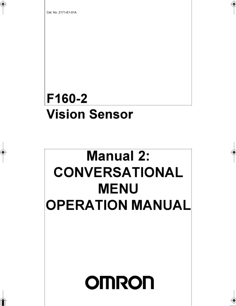 Omron F160-2 - 2 User manual Omron F160-2 - 2 User manual