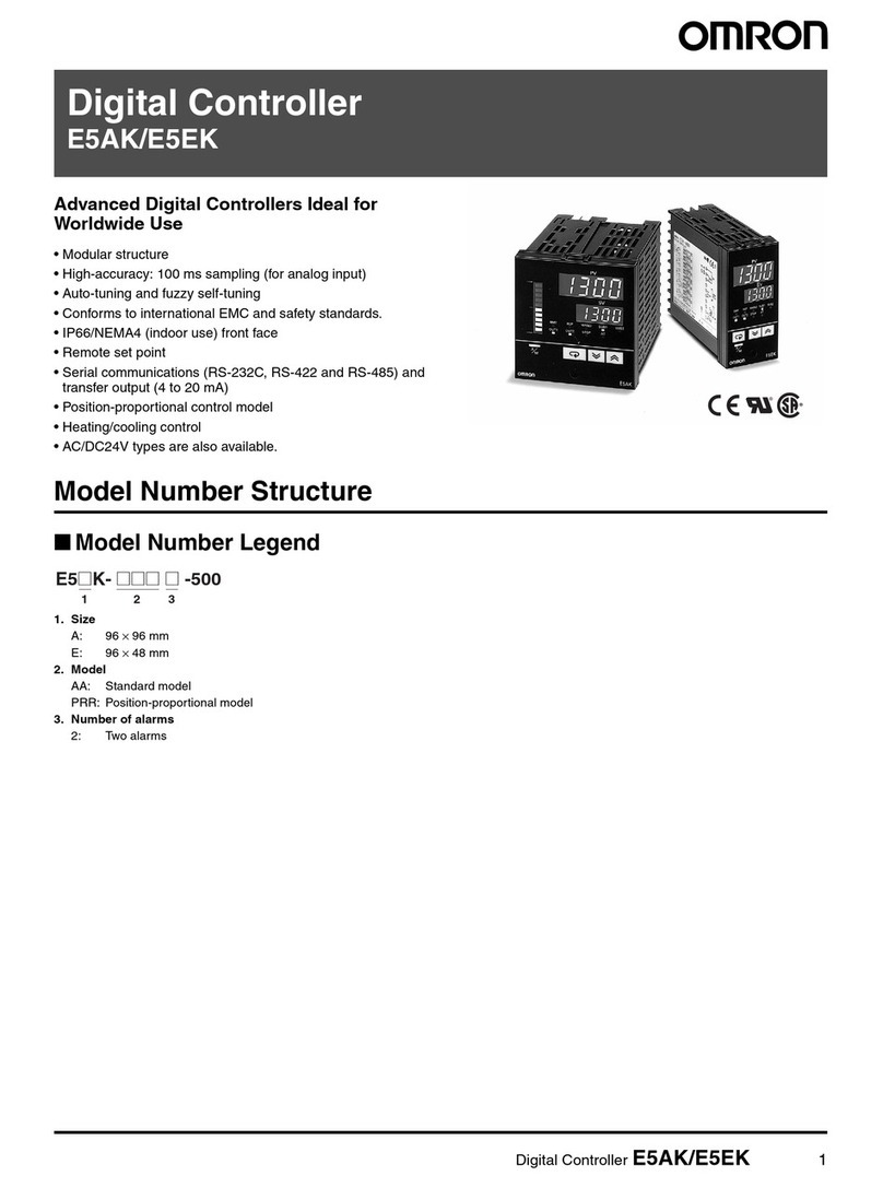 Omron E5AK datasheet