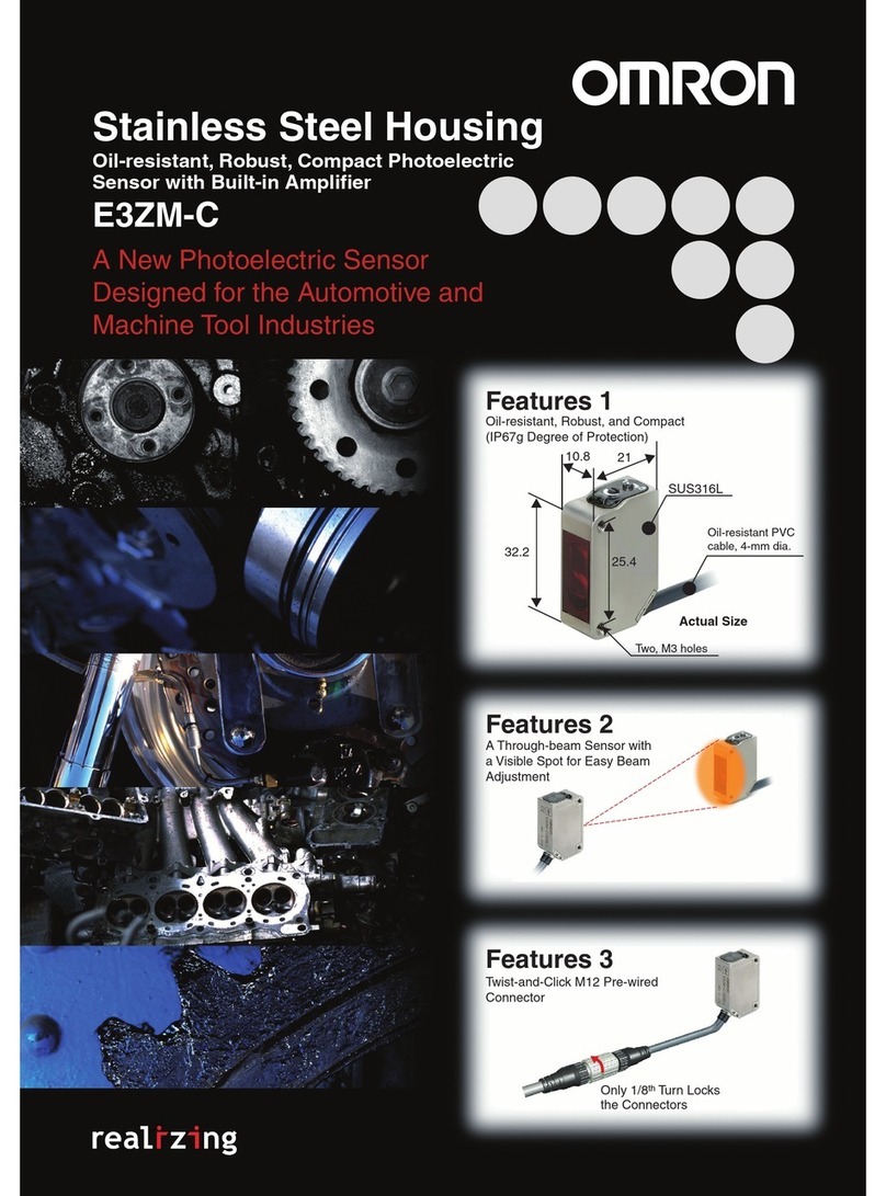 Omron E3ZM-C - User manual