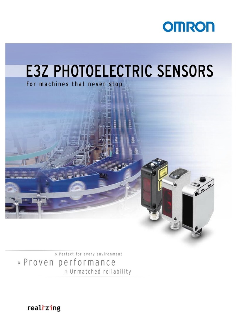 Omron E3Z series brochure