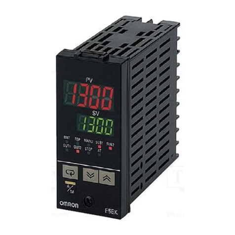 Omron E5EK User manual