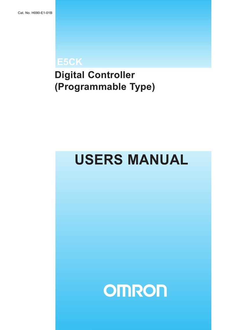 Omron E5CK User manual
