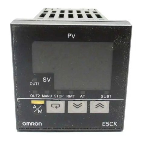 Omron E5CK User manual
