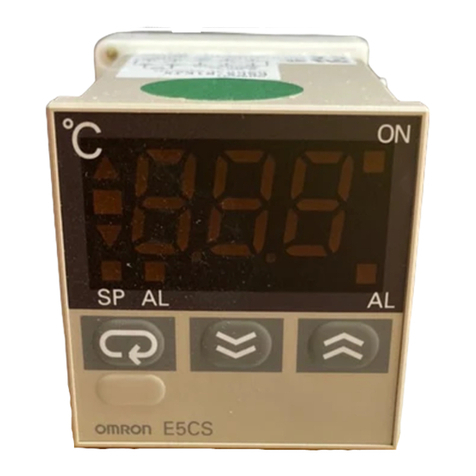Omron E5CS-X - datasheet Omron E5CS-X - datasheet