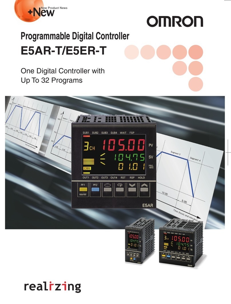 Omron E5AR-T User manual