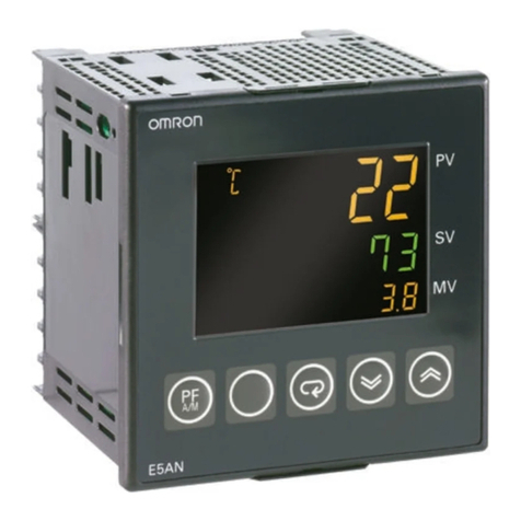 Omron E5AN User manual