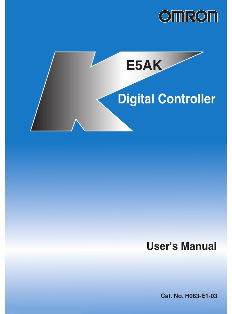 Omron E5AK User manual