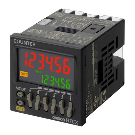 Omron H7CX-N - User manual