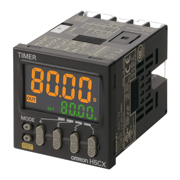 Omron H5CX-N - User manual