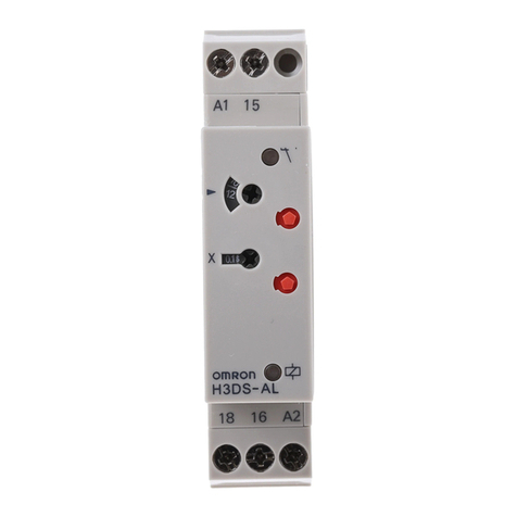 Omron H3DS Series User manual