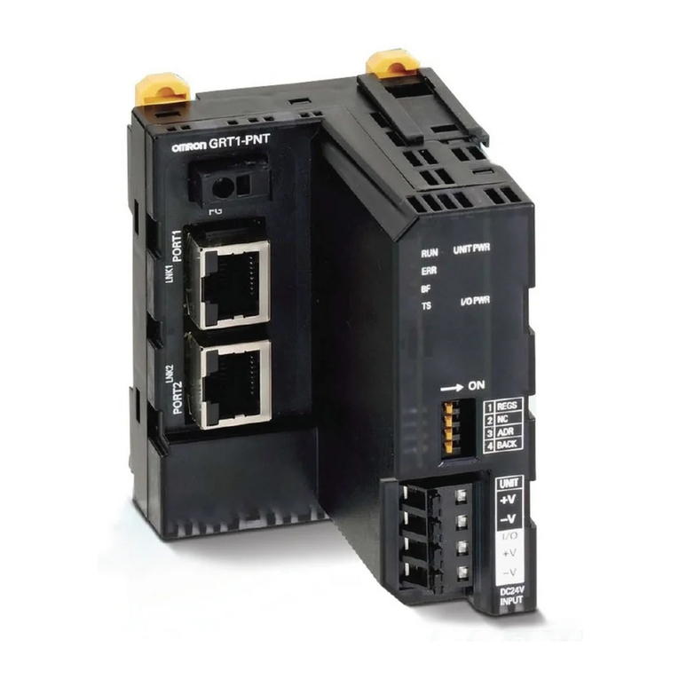 Omron GRT1-PNT -  2 User manual