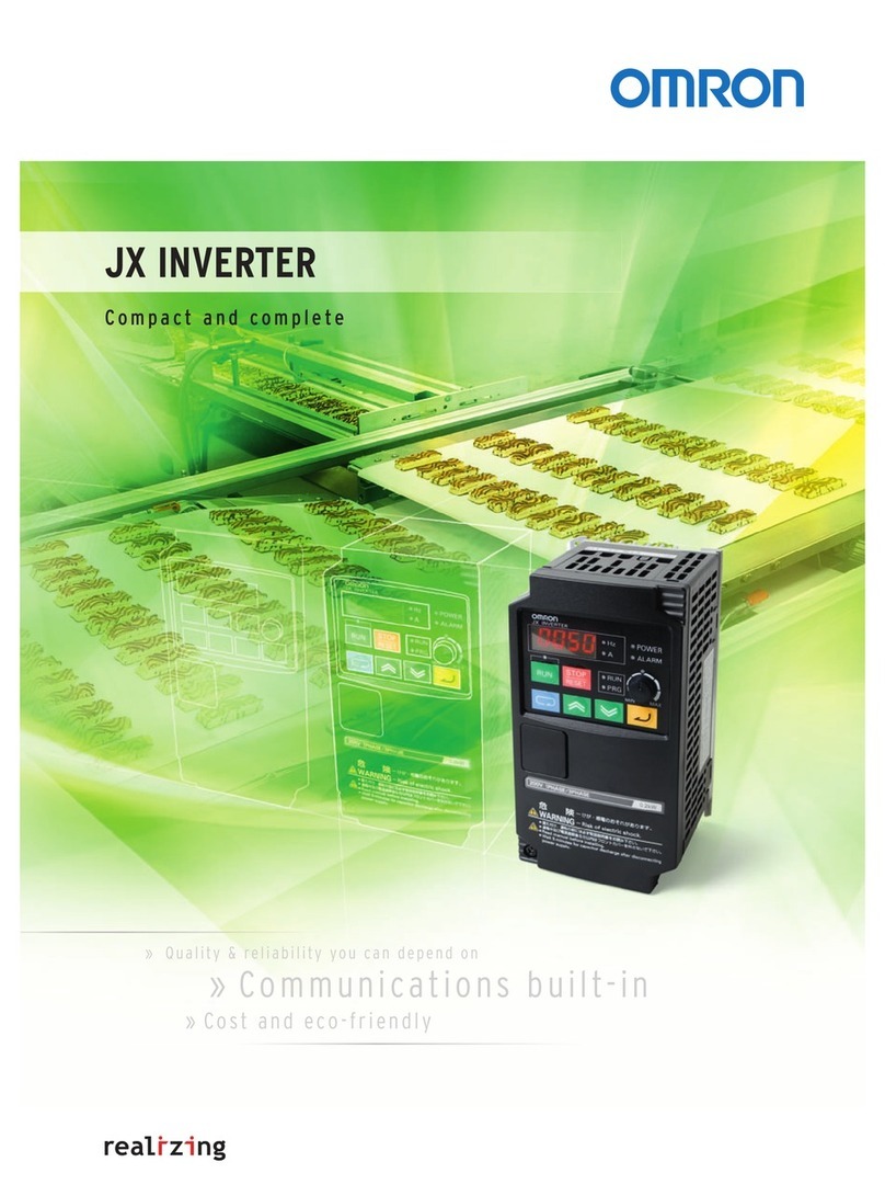 Omron JX - 2 User manual Omron JX - 2 User manual