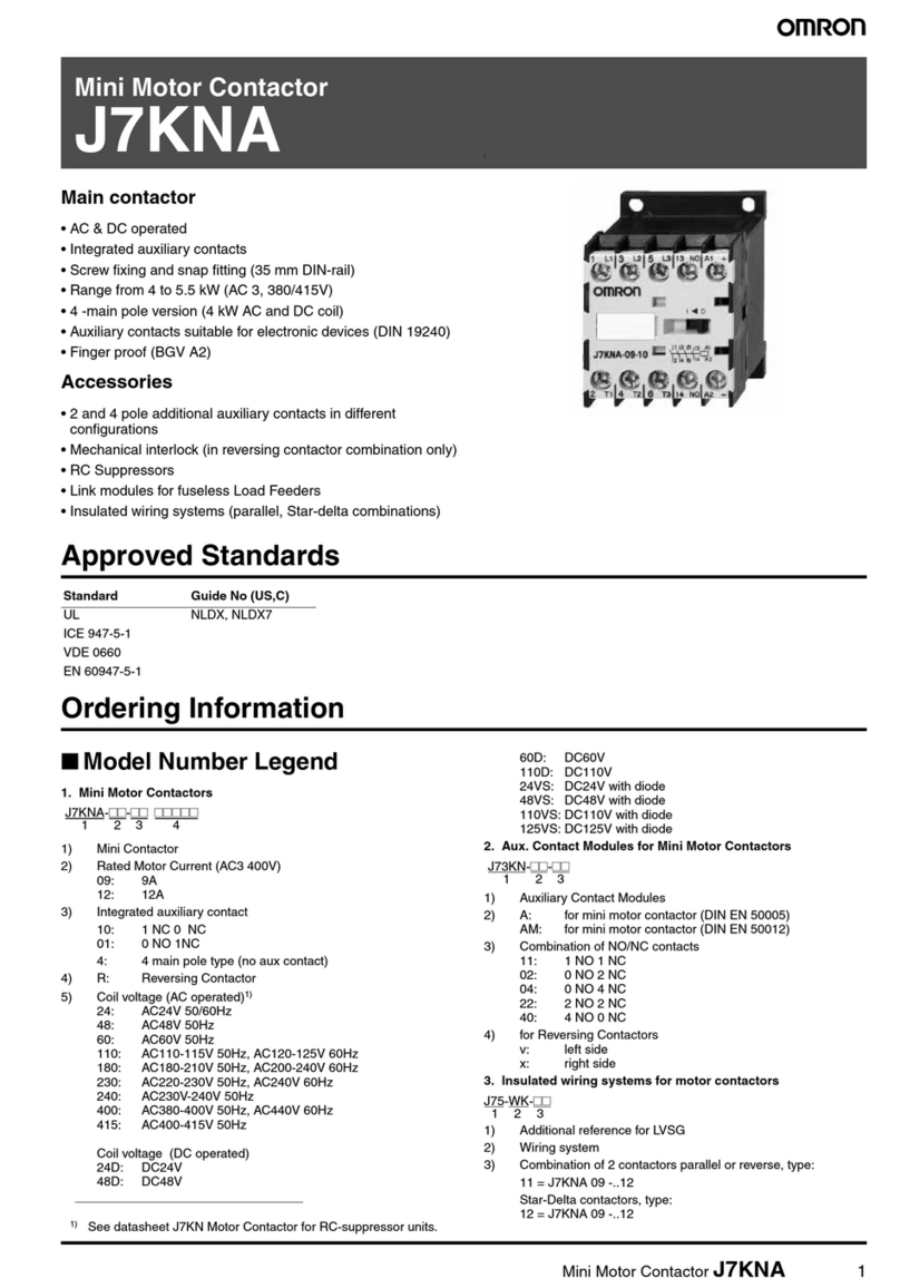 Omron J7KNA - datasheet