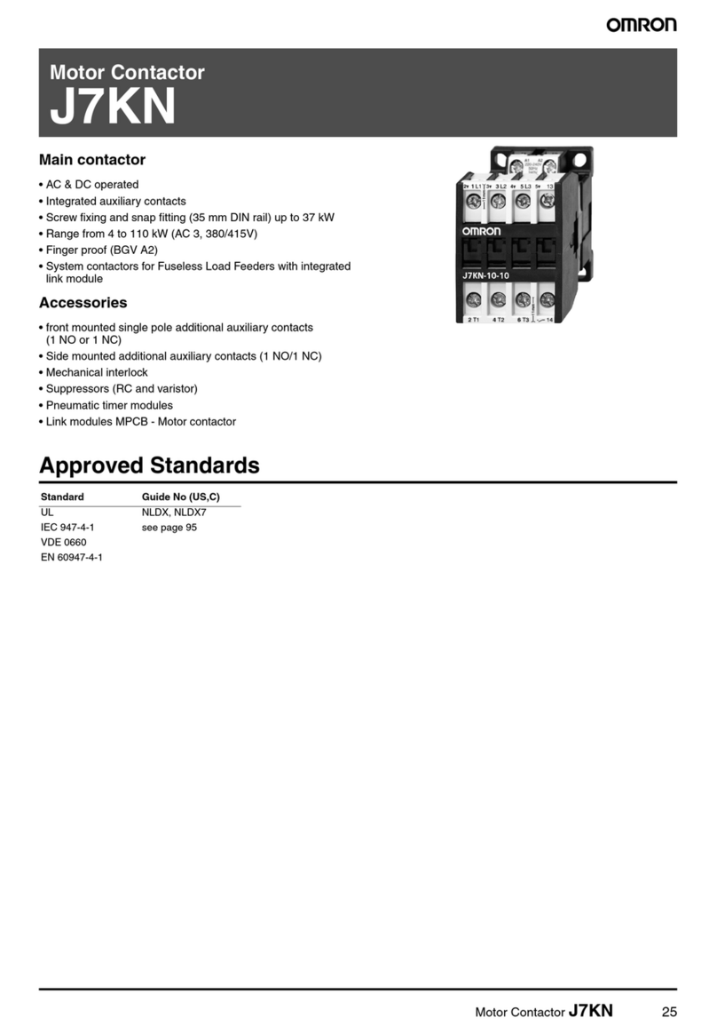 Omron J7KN - User manual