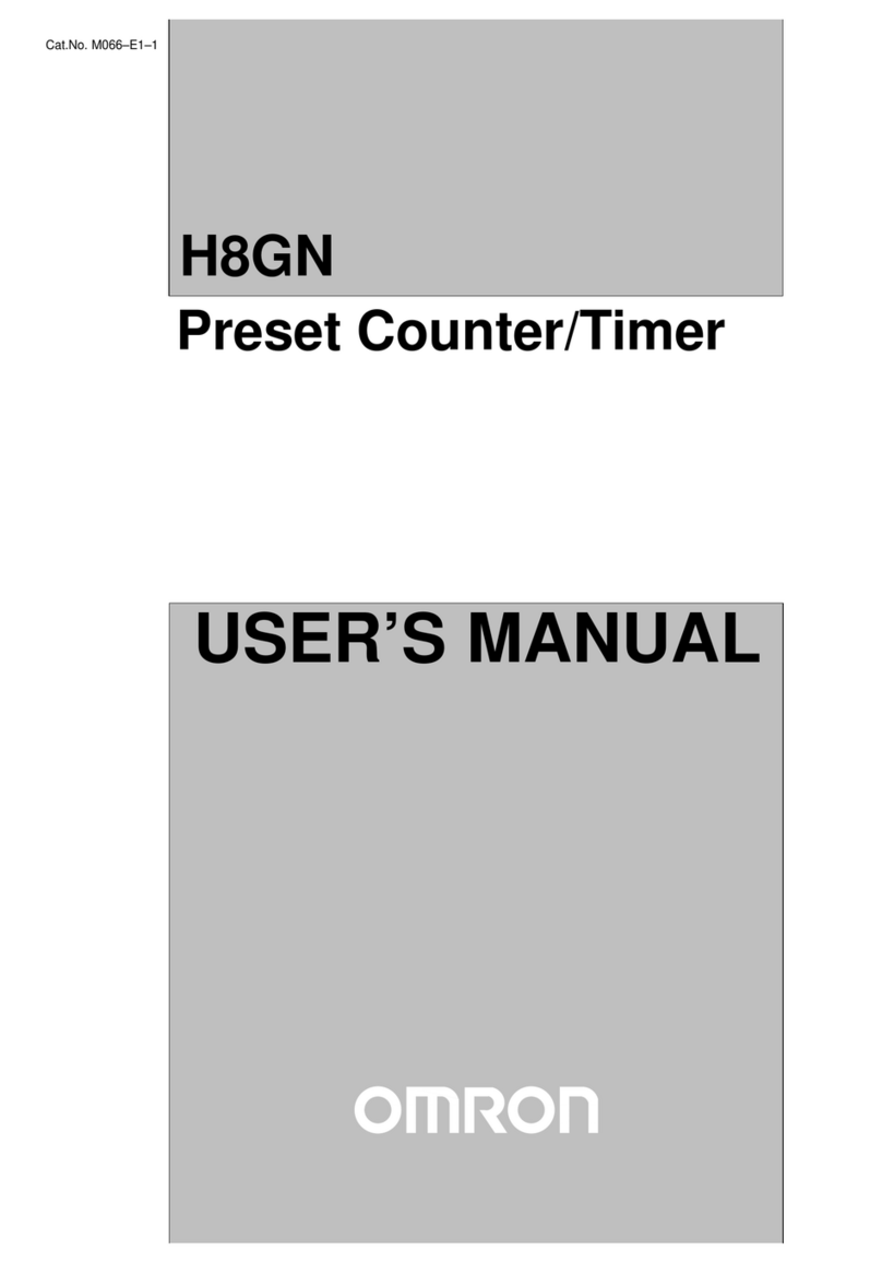 Omron H8GN - V1.1 User manual