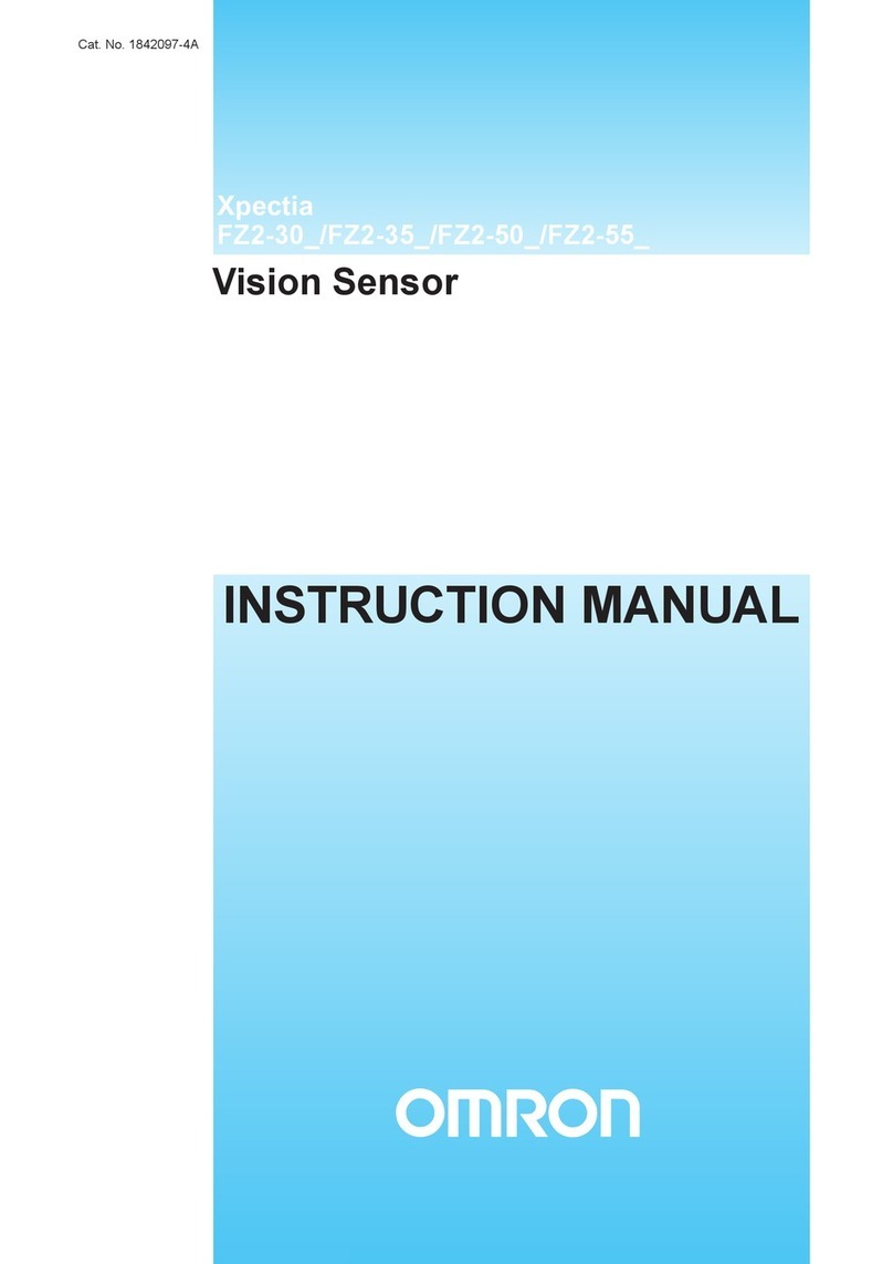 Omron Xpectia FZ2-30 User manual
