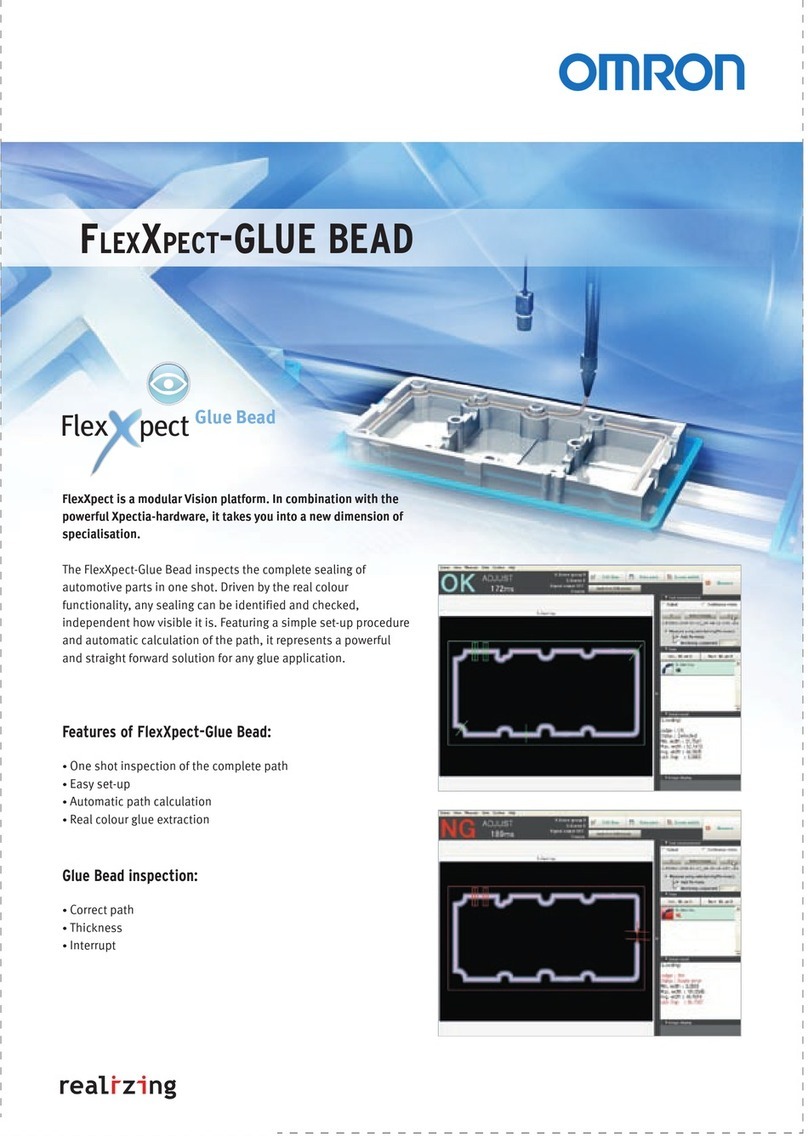 Omron FLEXXPECT-GLUE BEAD brochure