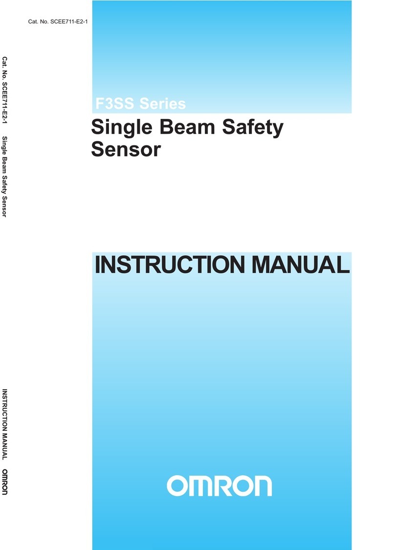 Omron F3SS User manual