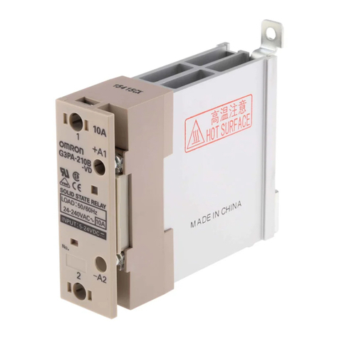 Omron G3PA User manual