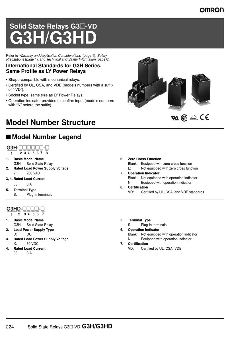 Omron G3H manual