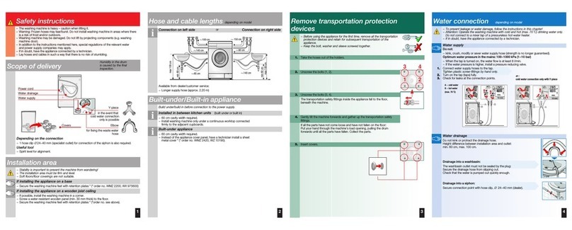 NEFF W7320F1EU User manual
