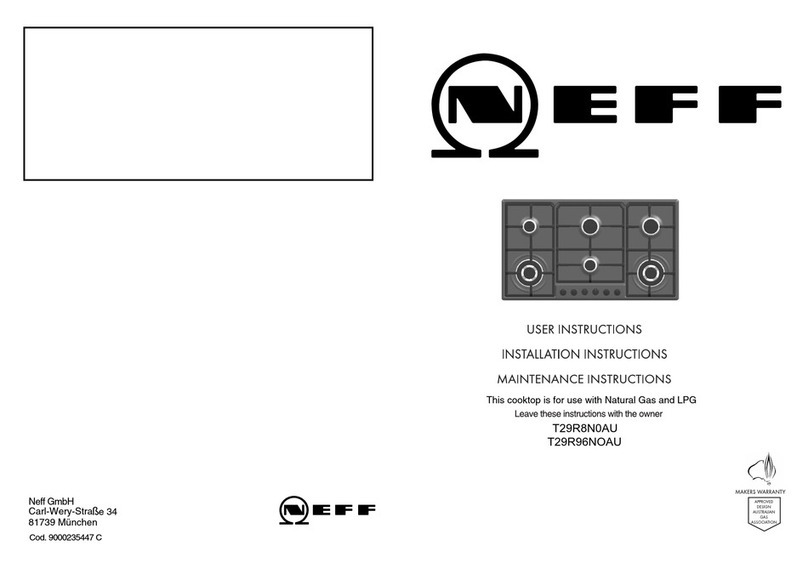 NEFF T29R96N0AU User manual