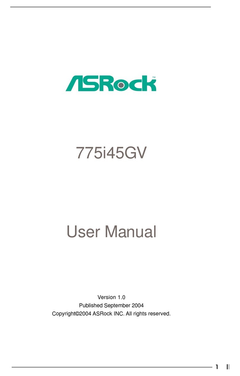 ASROCK 775i45GV user manual