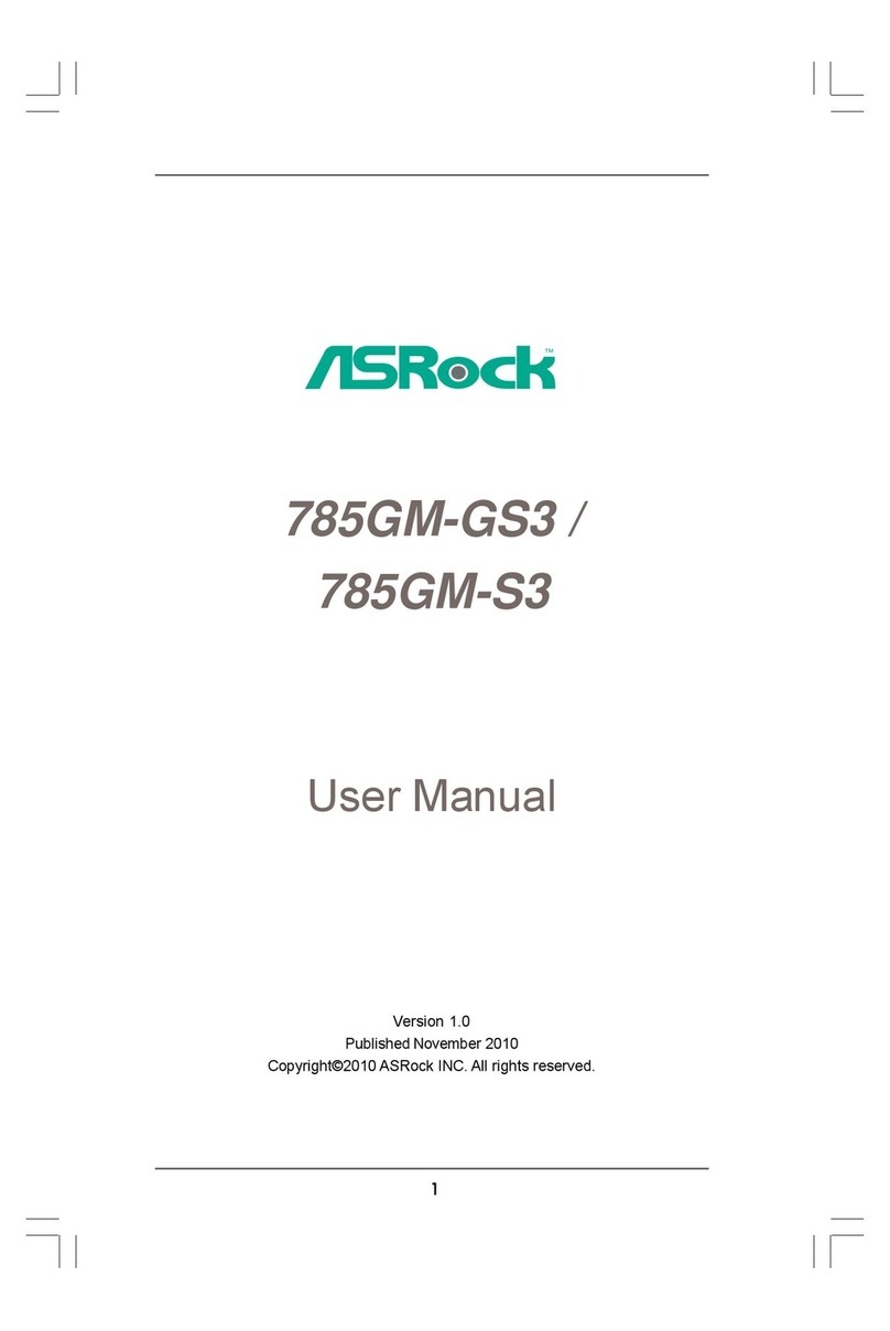 ASROCK 785GM-GS3 - V1.0 user manual