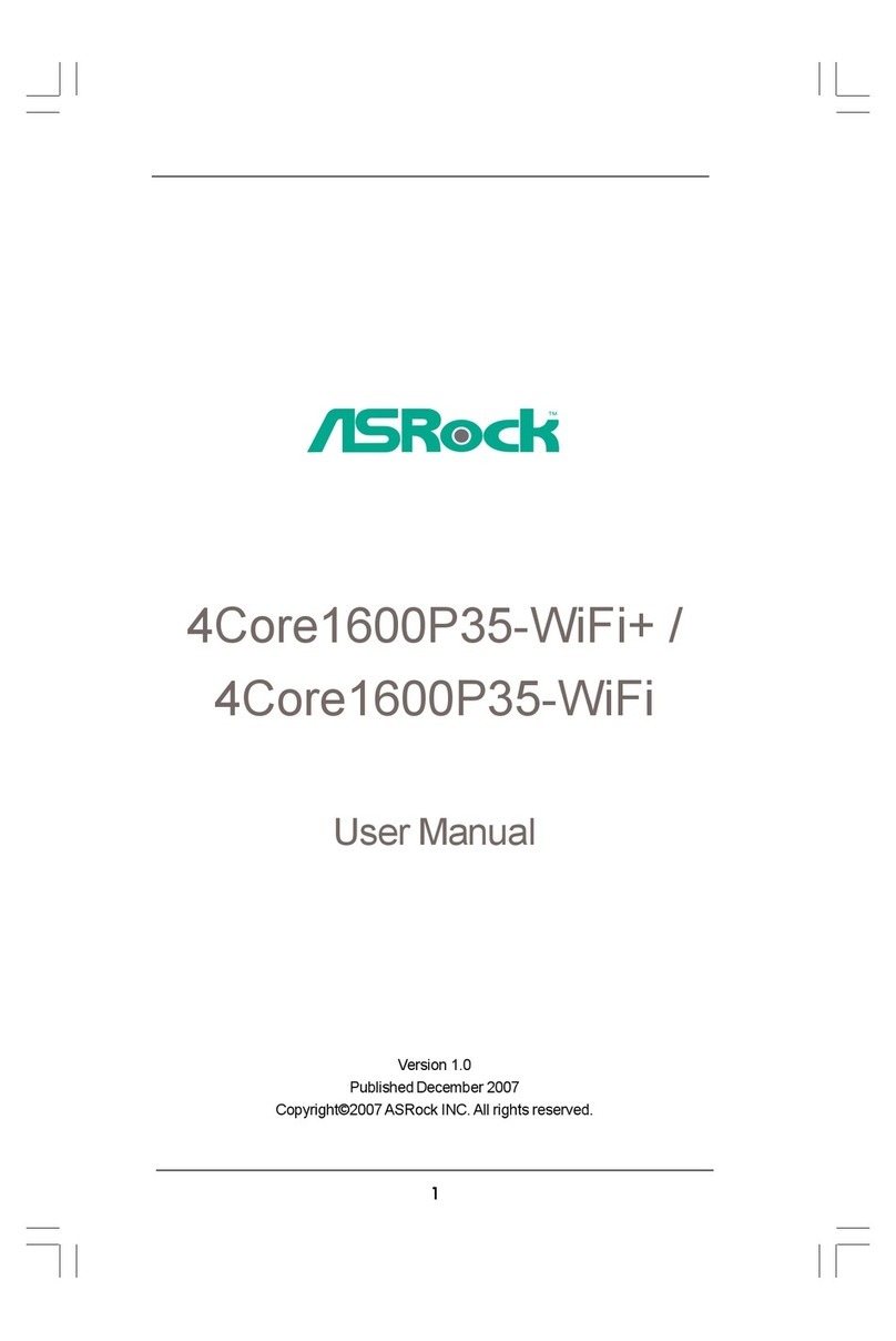 ASROCK 4CORE1600P35-WIFI - V1.0 user manual