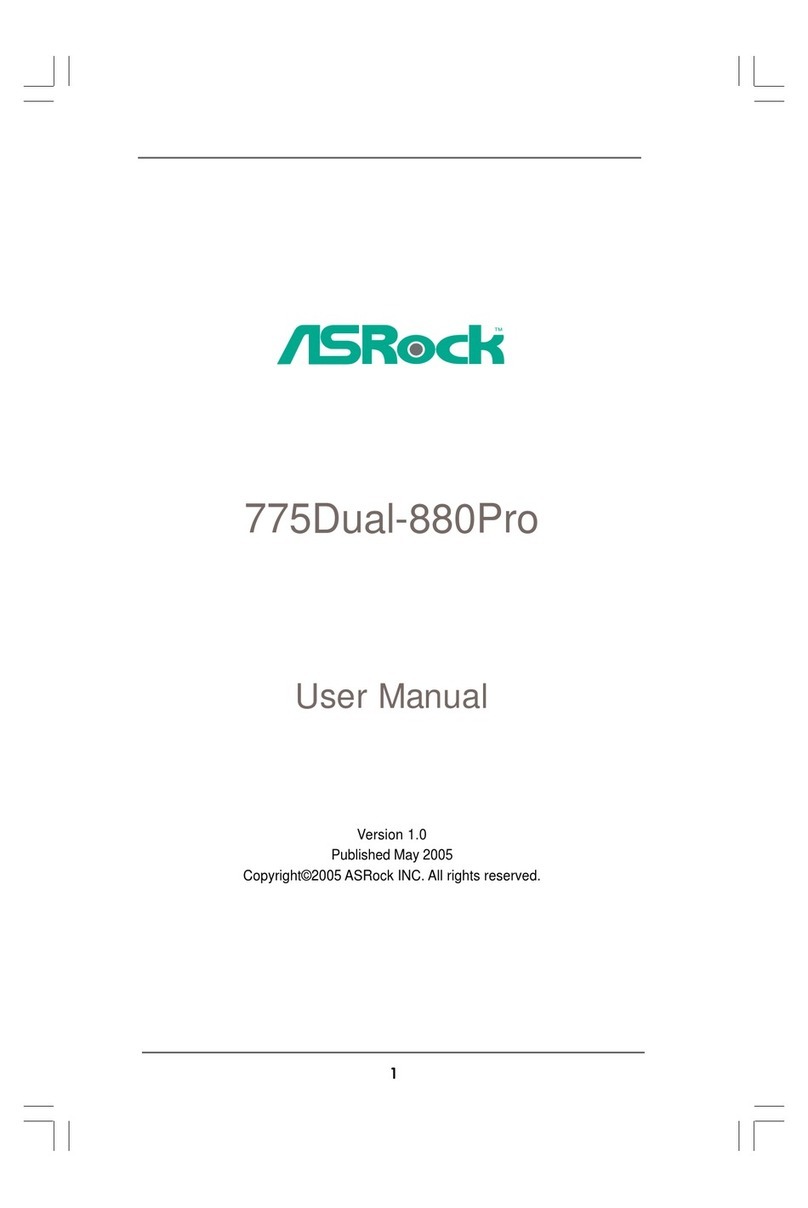 ASROCK 775Dual-880Pro User manual