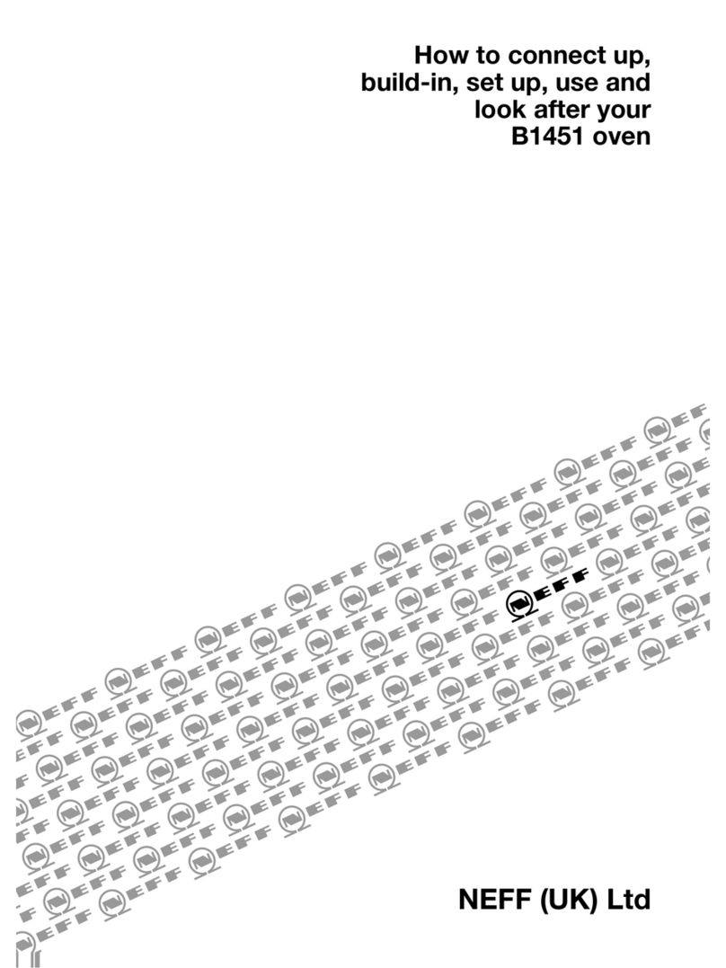 NEFF B1451N2GB Safety guide
