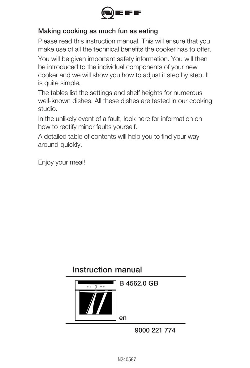 NEFF B4562N0GB User manual