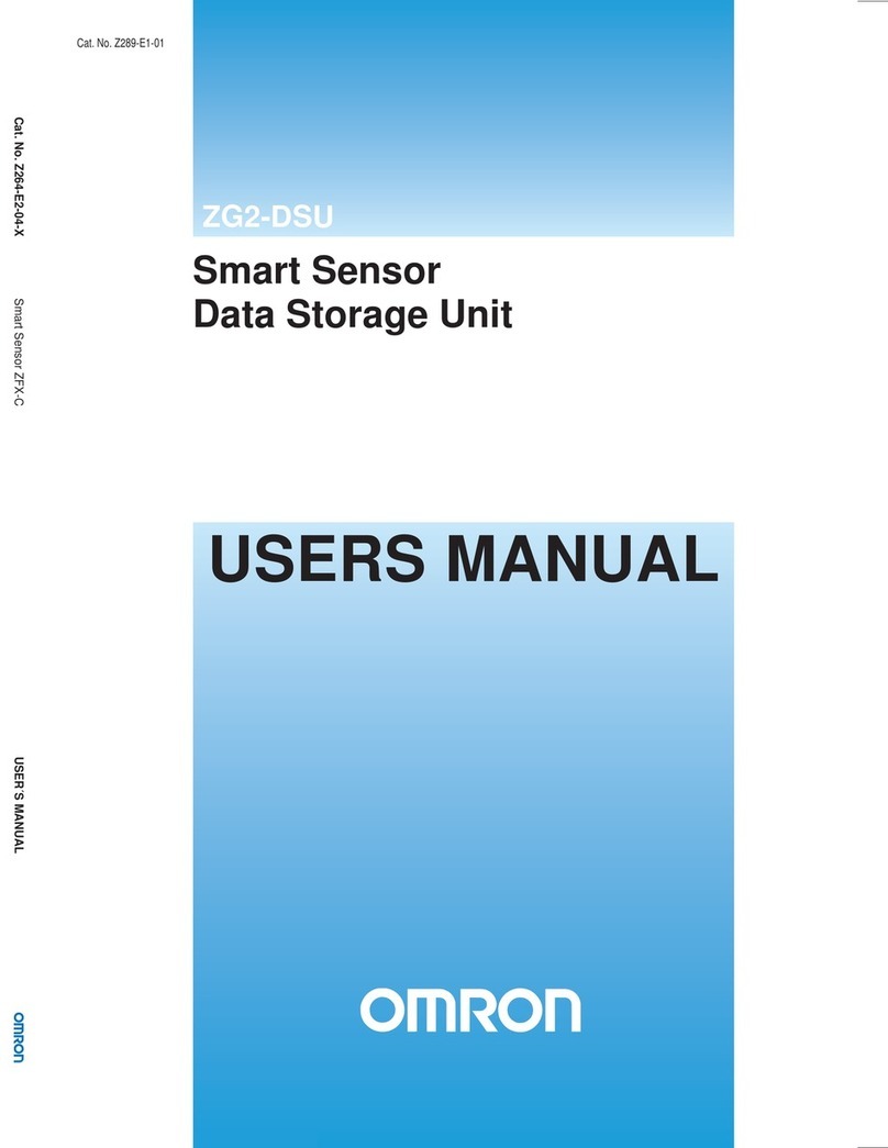 Omron ZG2-DSU user manual
