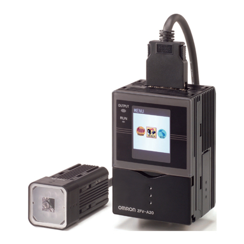 Omron ZFV - V2.0 User manual
