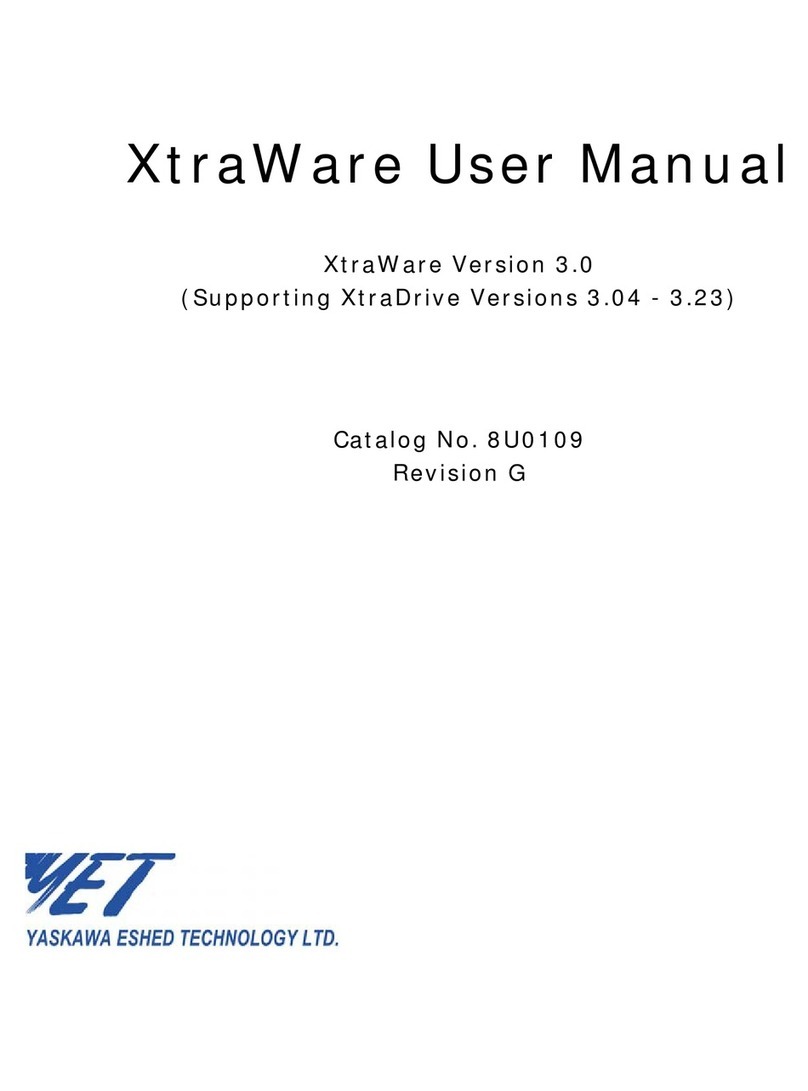 YASKAWA XTRAWARE - V3.0 manual