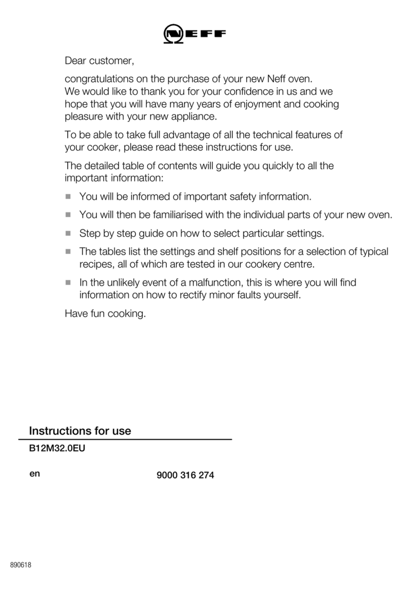 NEFF B12M32N0EU User manual