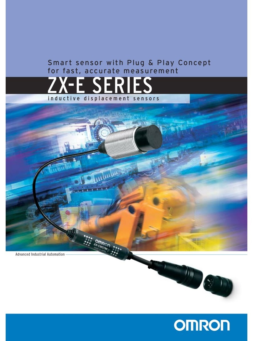 Omron ZX-E - User manual