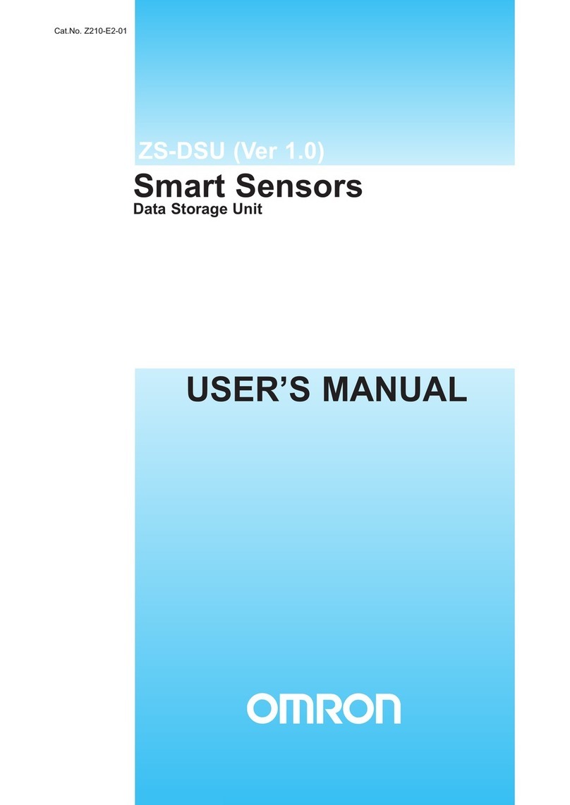 Omron ZS-DSU user manual