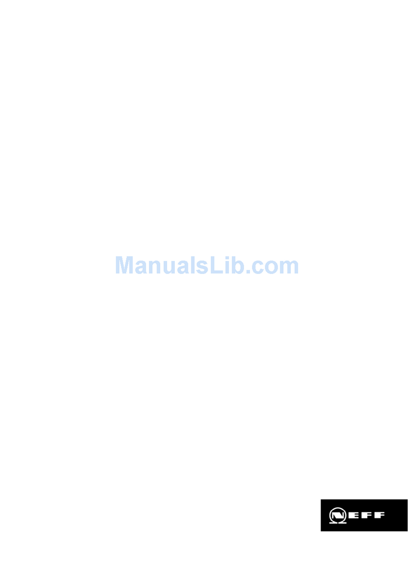 NEFF E14M42B0 User manual