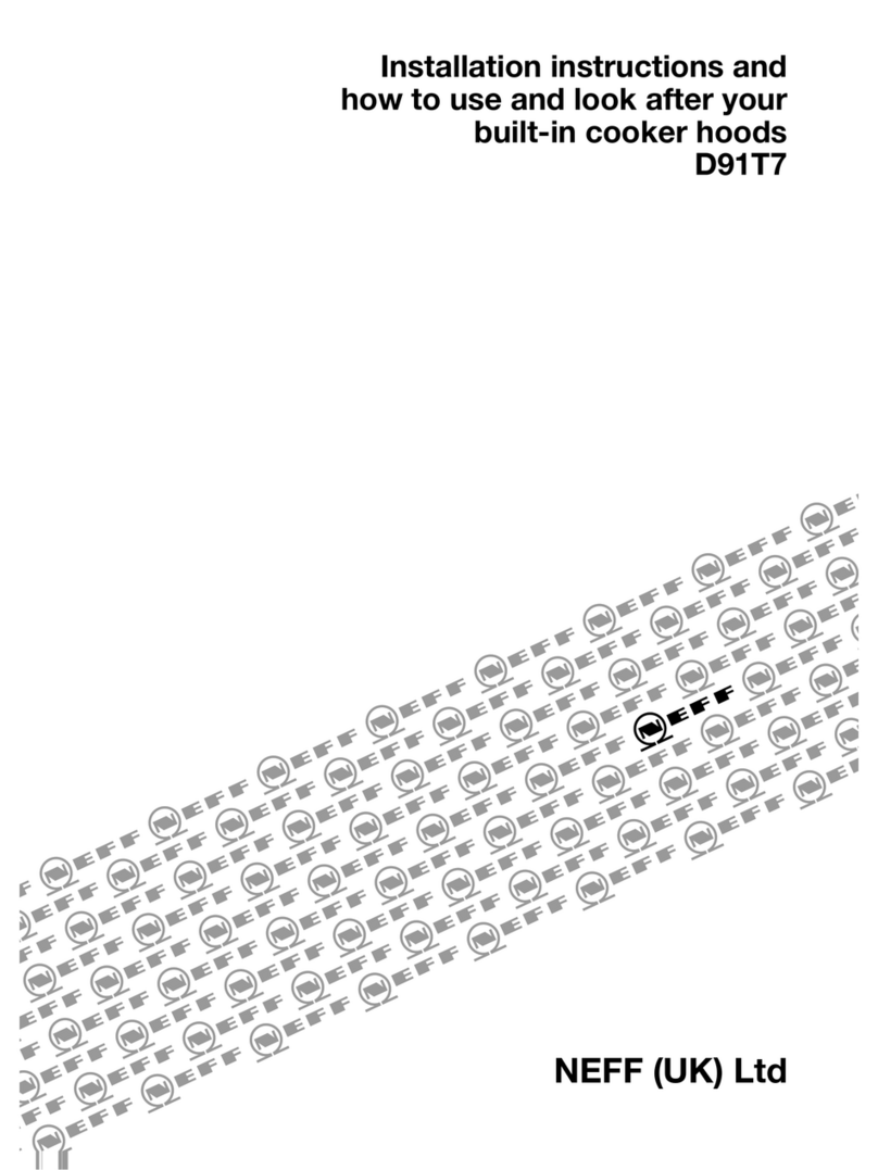 NEFF D91T7N0GB User manual
