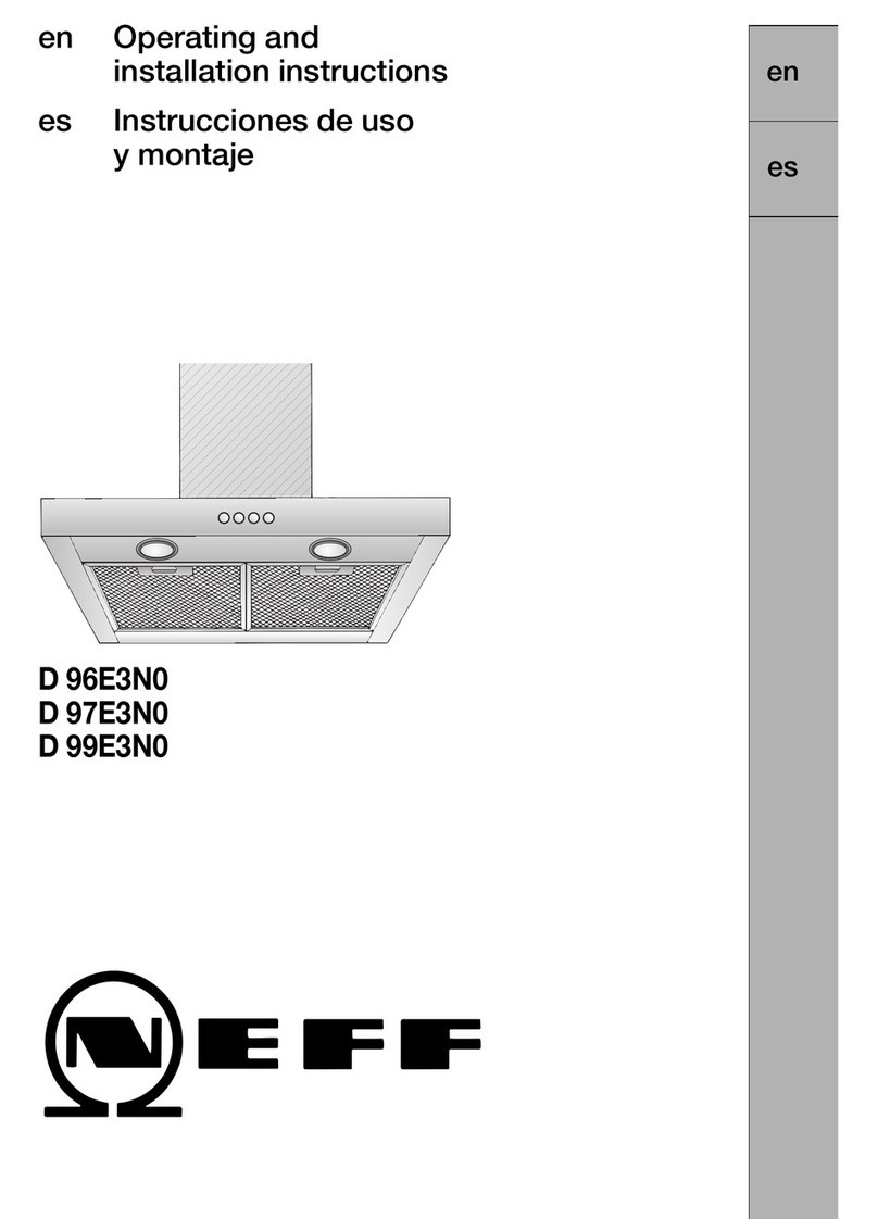 NEFF D96E3N0 Operating and installation instructions