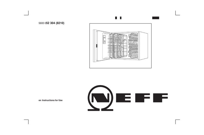 NEFF S3443B1 Instructions for use