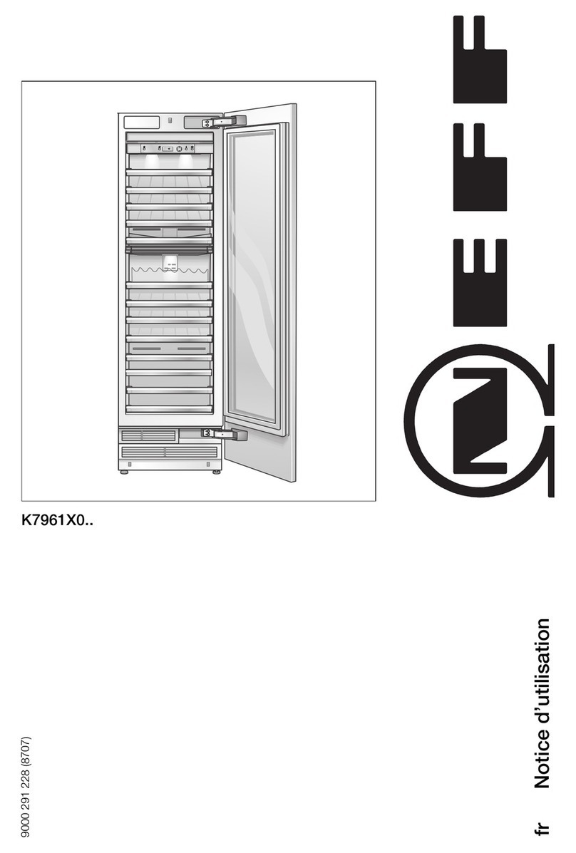 NEFF K7961X0 Notice d'utilisation