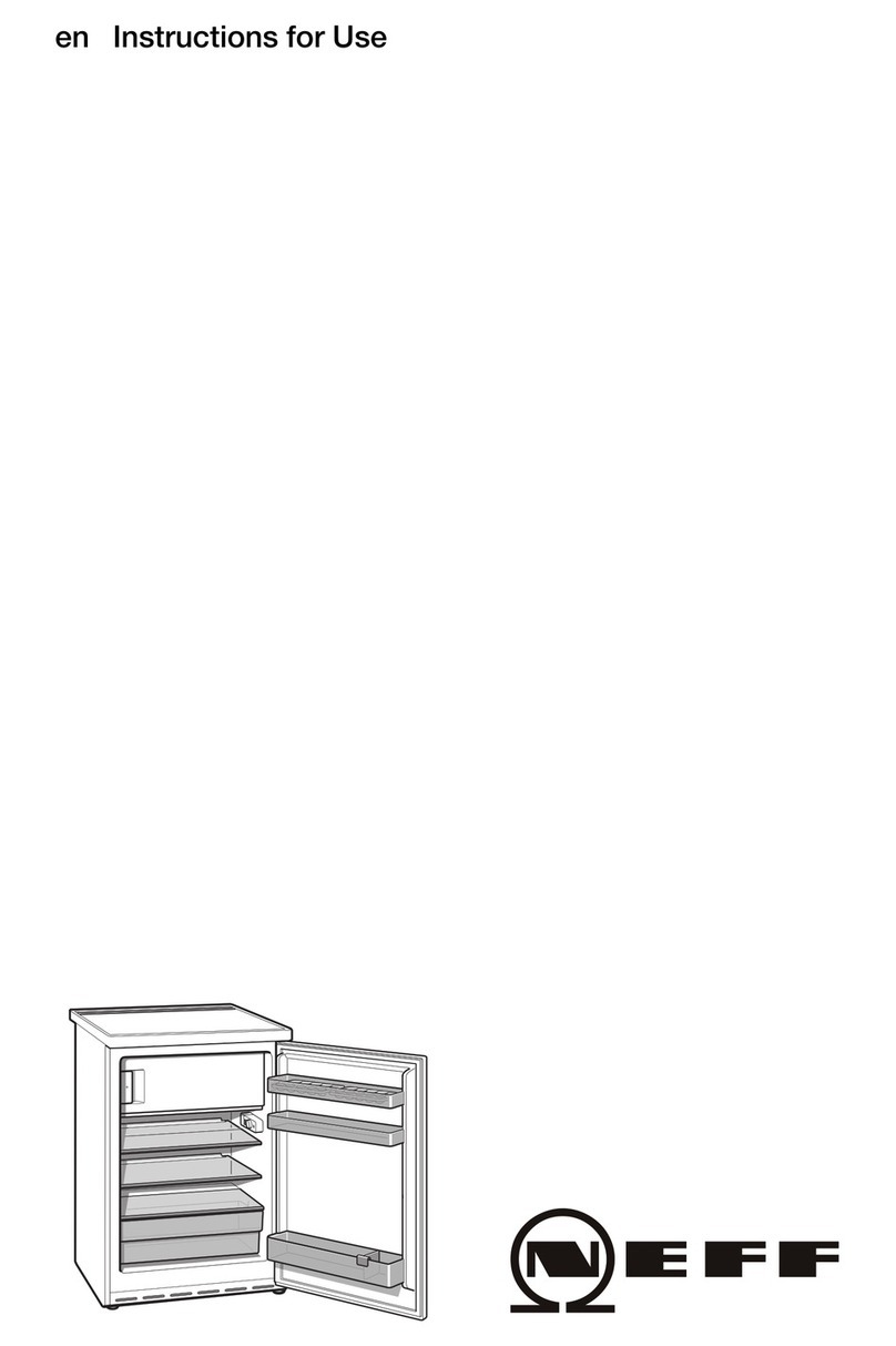 NEFF K2134W6 User manual