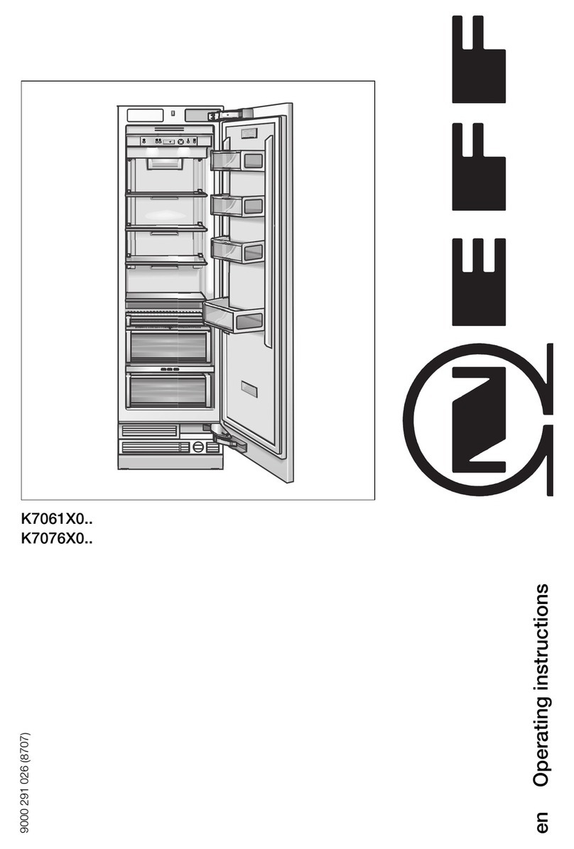 NEFF K7061X0 manual