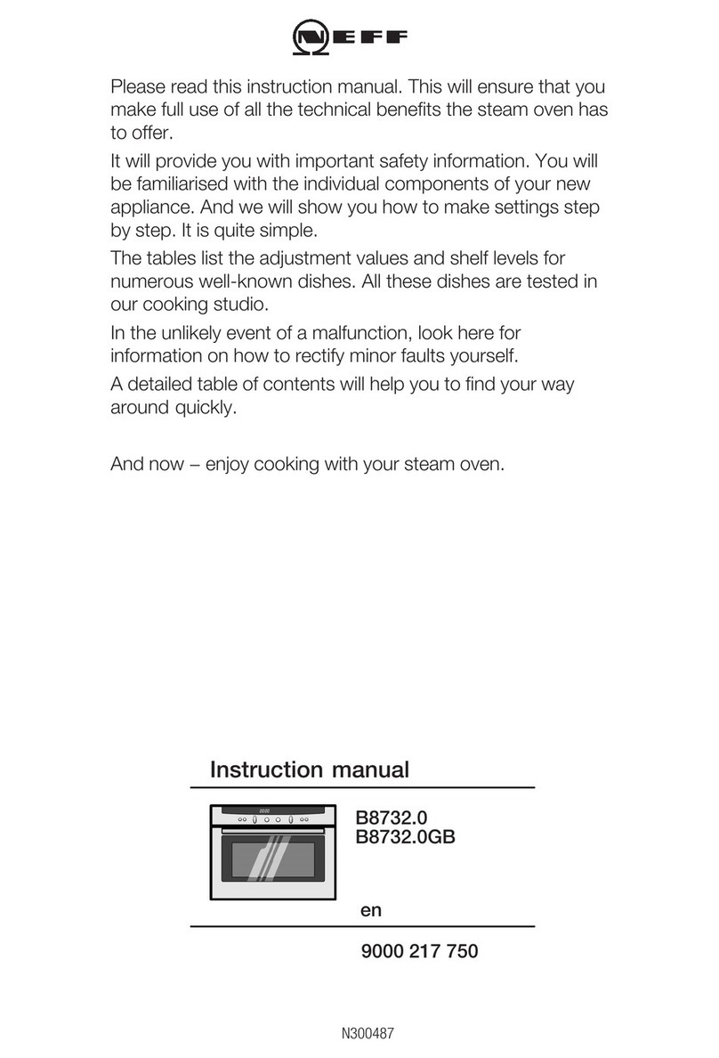 NEFF B8732 User manual